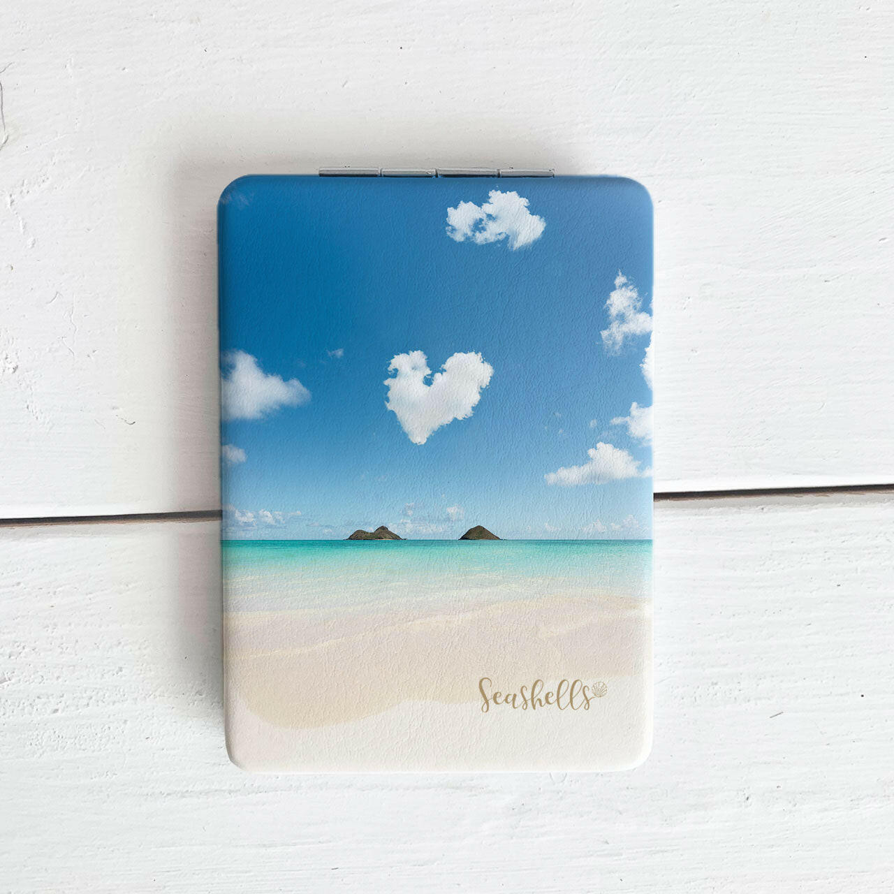 コンパクトミラー LANIKAI BEACH