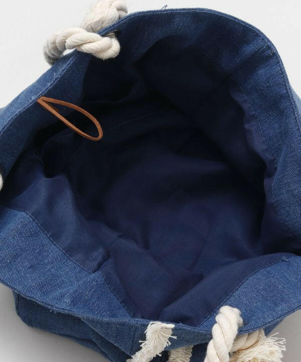 ROPE PLUMERIA DENIMU TOTE.