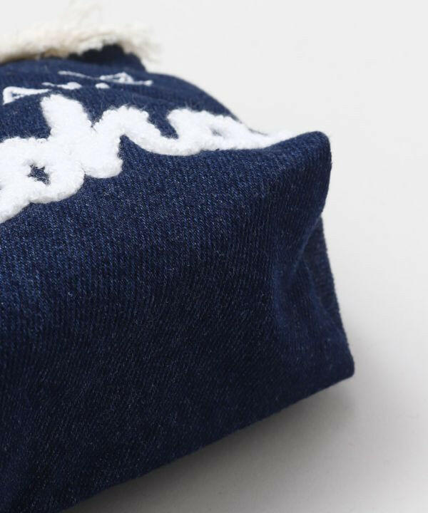 ROPE PLUMERIA DENIMU POUCH.