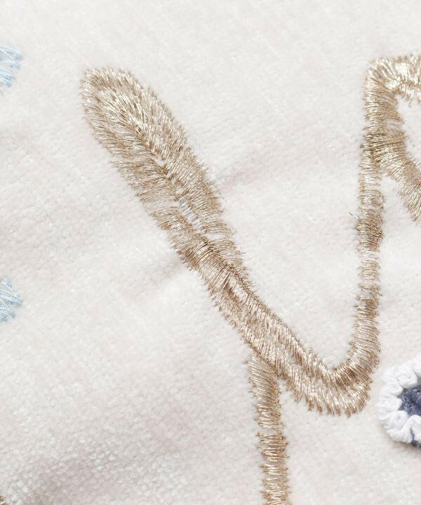 刺繡デザイン クッションカバー ホヌ
