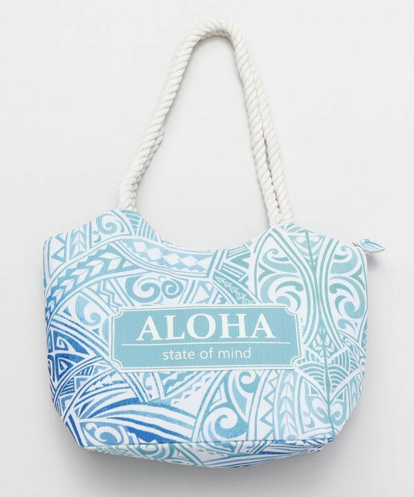 トライバル柄ハワイアントートバッグ