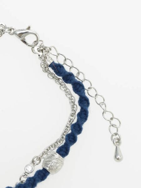 シルバーカラーアクセサリー ブレスレット