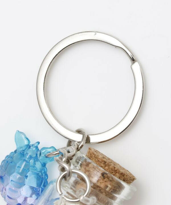 HONU BOTTLE KEY RING BLUE.