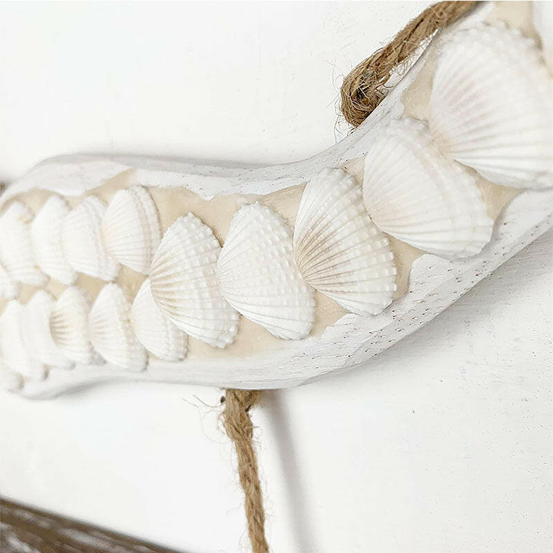 シェルのウッドプレート 人魚