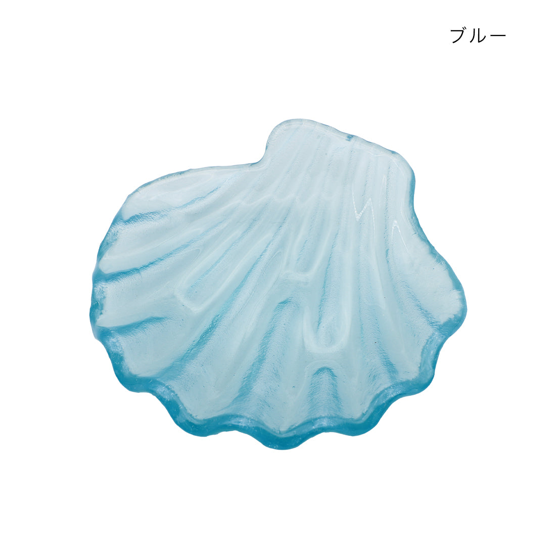 貝殻デザイントレイ ガラス