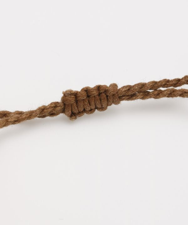 HAWAIIAN BRACELET PLUMERIA STONE BEIGE