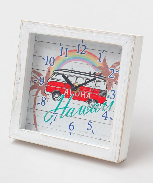 WAGENBUS SQUARE CLOCK WHITE
