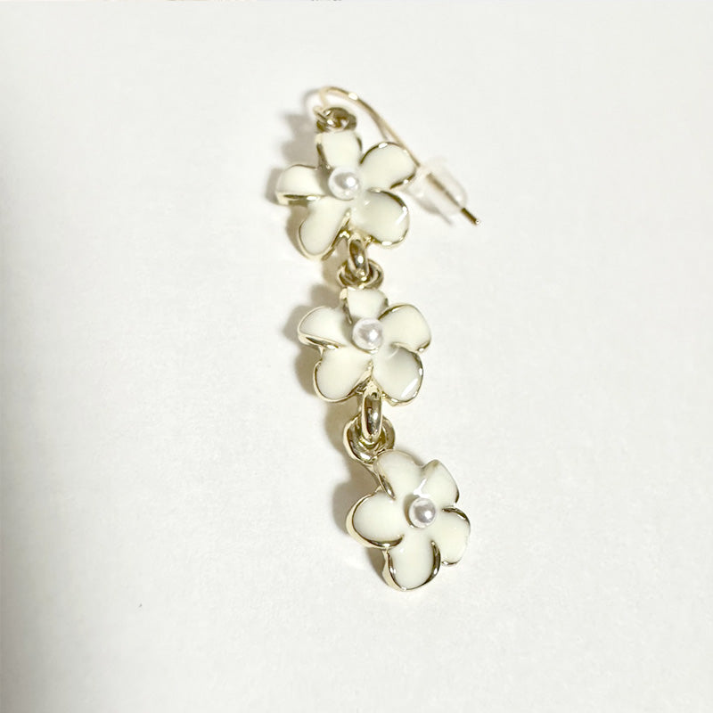 レディースピアス プルメリア