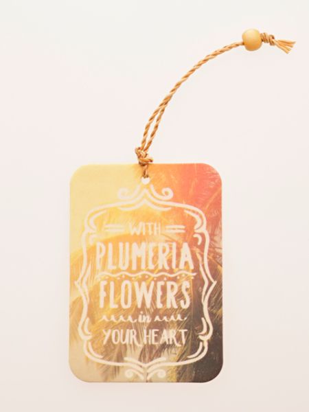 ハワイアンエアフレッシュナー プルメリア