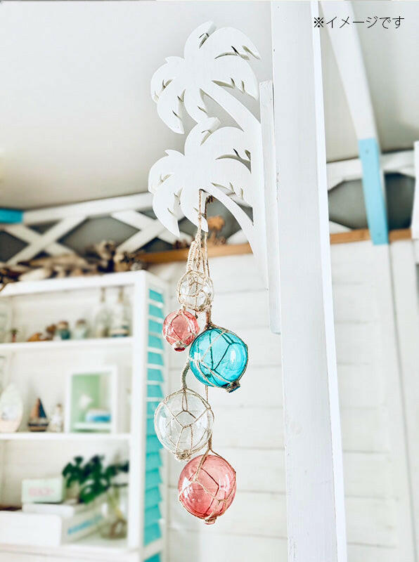 Glass marine ball PINK.