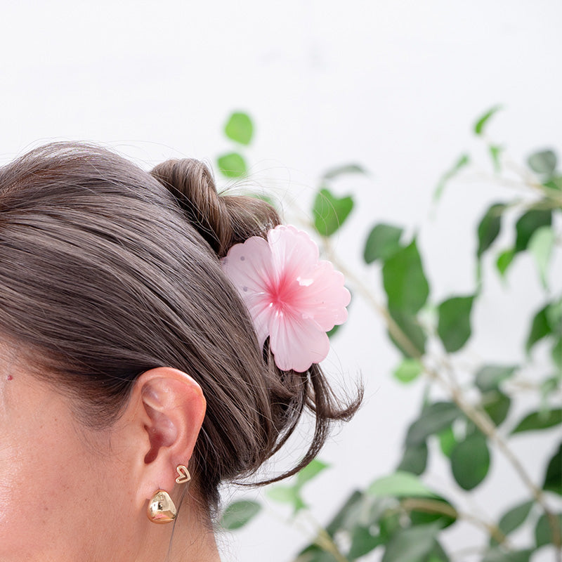ハイビスカス ヘアクリップ ハワイ