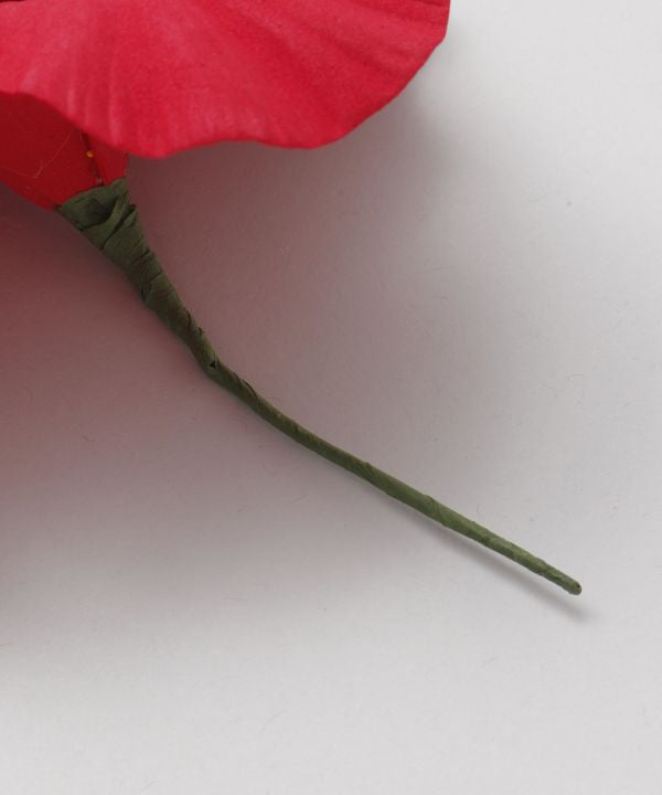 赤い花のフェイク ハイビスカス