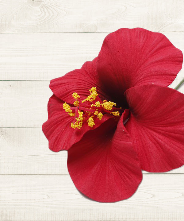 ハイビスカスの造花 フェイク