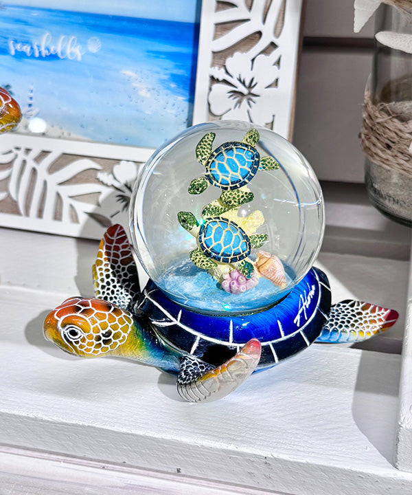 HAWAIIAN SNOW DOME SWIM HONU BLUE
