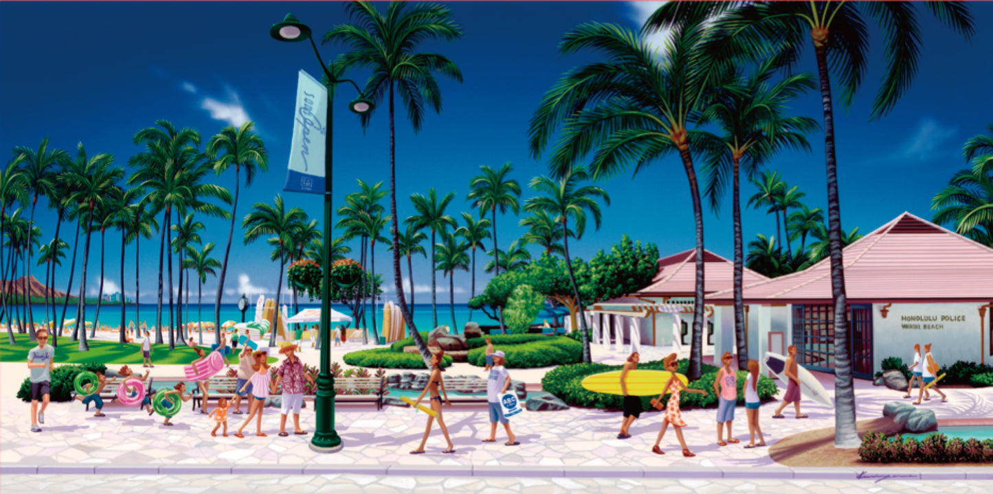 HAWAIIAN MINI CANVAS HAWAII OF HAWAII