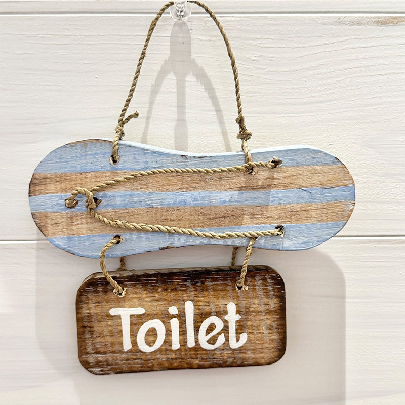 ウッドトイレ案内看板 ビーサン