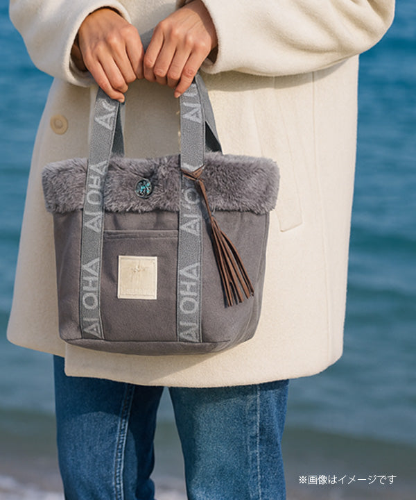 HAWAIIAN TOTE BAG SURF MOUTON