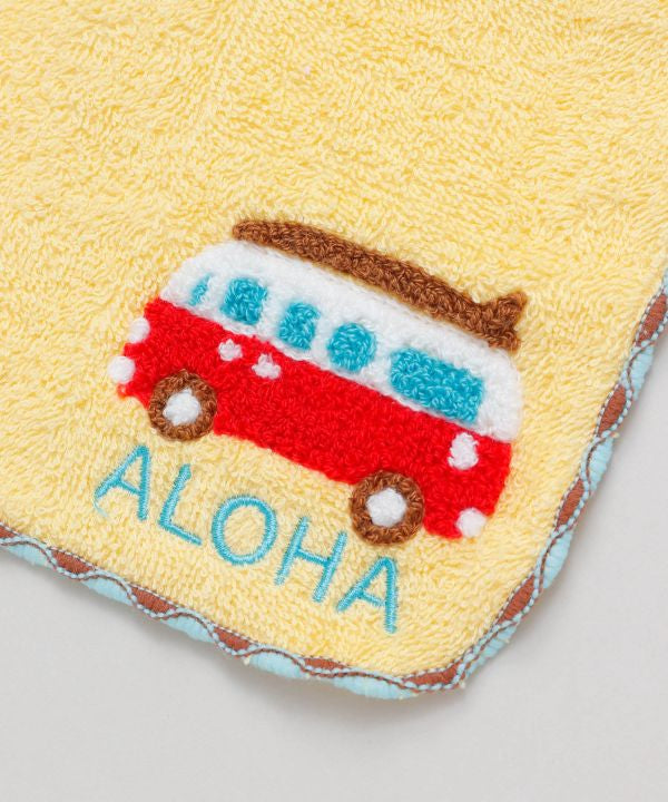 HAWAIIAN EMBROIDERY HAND TOWEL BUS