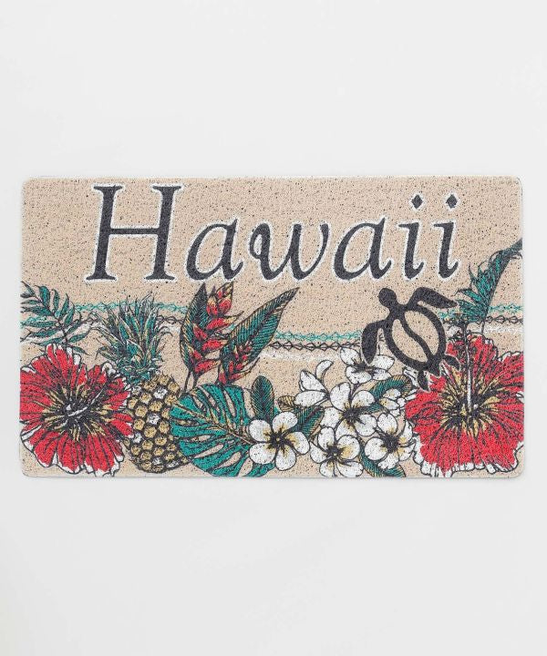 玄関マット/屋外/屋内/洗える/ハワイアン/滑り止め