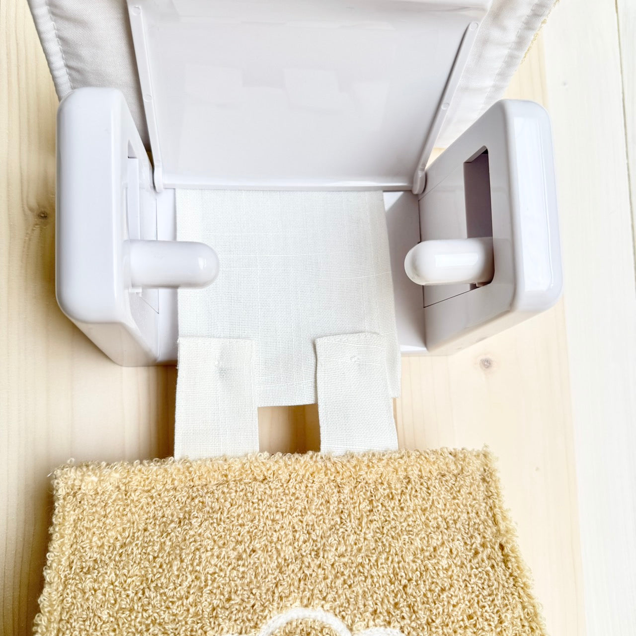 簡単取り付け トイレットペーパーホルダー