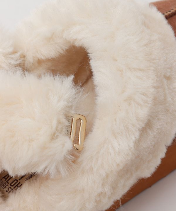 HAWAIIAN MOUTON SANDAL HELE CAMEL