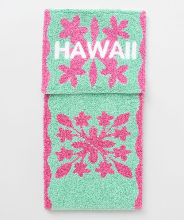 トイレットペーパーホルダー/ハワイアンキルト/刺しゅう/トイレインテリア