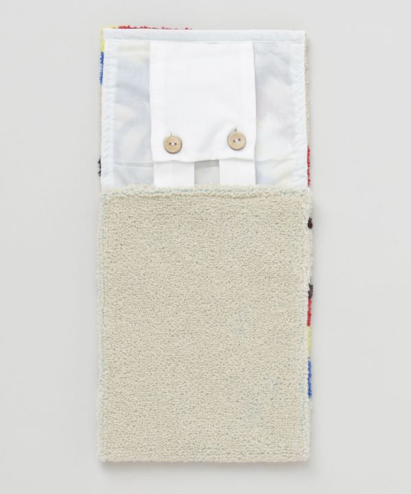 ハワイアン ロールペーパーホルダー ホヌ レインボー 刺しゅう