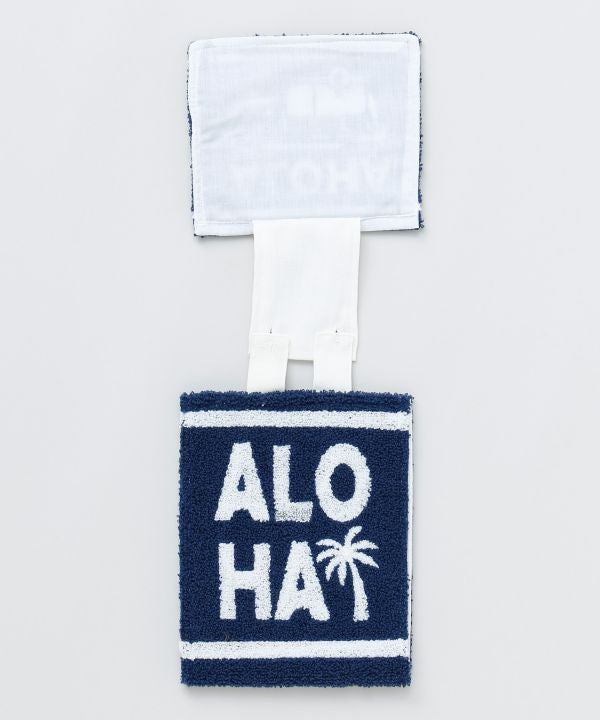 ハワイアン ワーゲンバス ロールペーパーホルダー ALOHA 刺しゅう