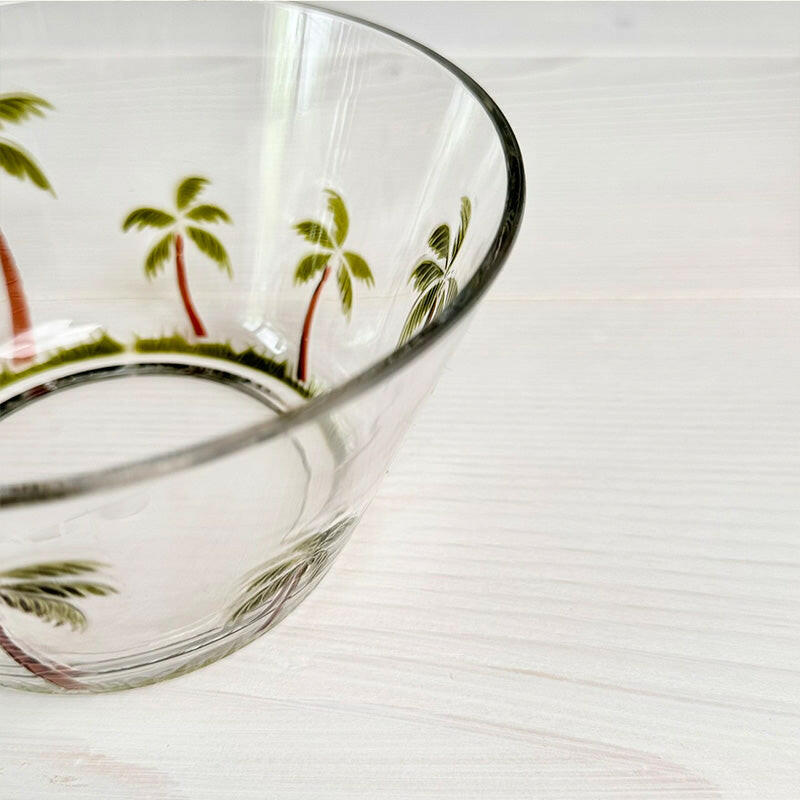 ヤシの木デザインフルーツ盛り合わせ皿