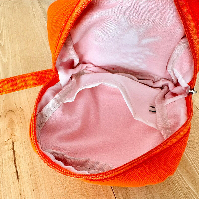 ポケット付きポーチ ハワイアンデザインポーチ