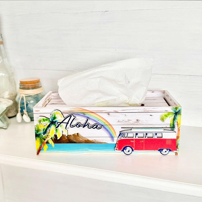 HAWAIIAN TISSUE BOX WAGEN BUS.