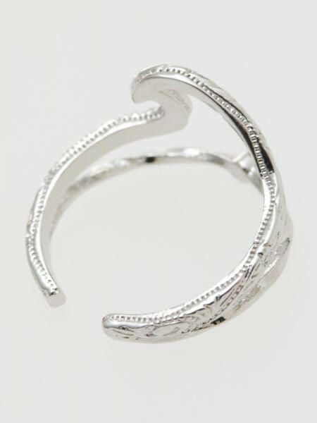 WAVE STONE TOE RING.