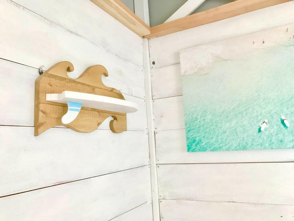 SURF BOARD WAVE shelf