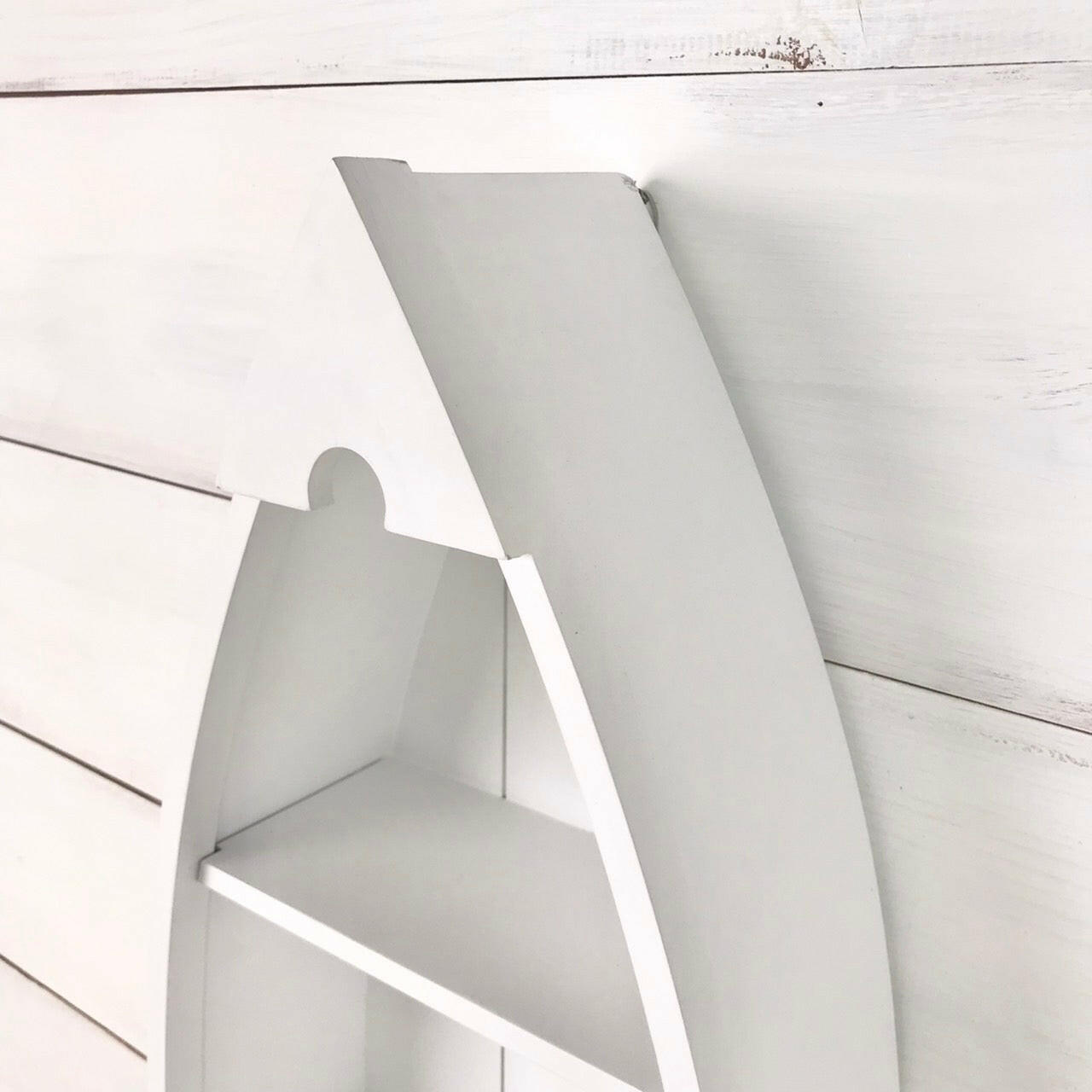 BOAT SHELF white