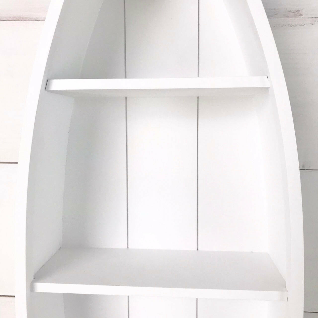 BOAT SHELF white