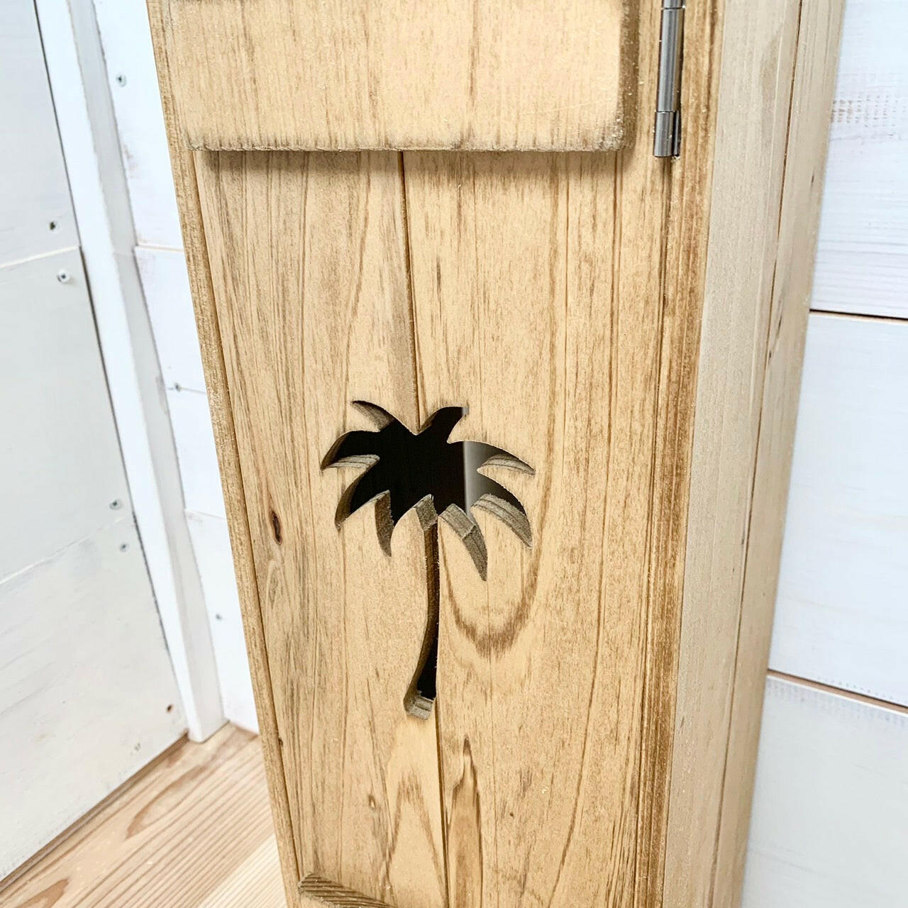 ヤシの木の棚 収納ボックス