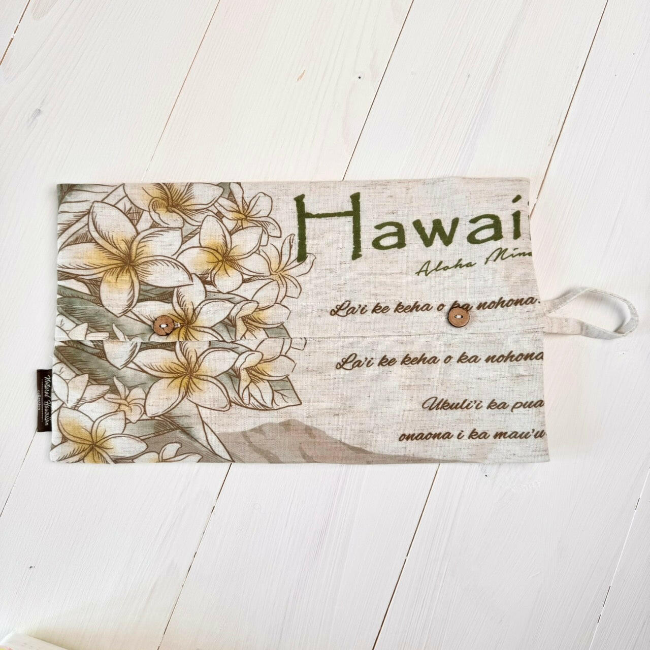 ハワイの柄ティッシュ入れ 詰め替え