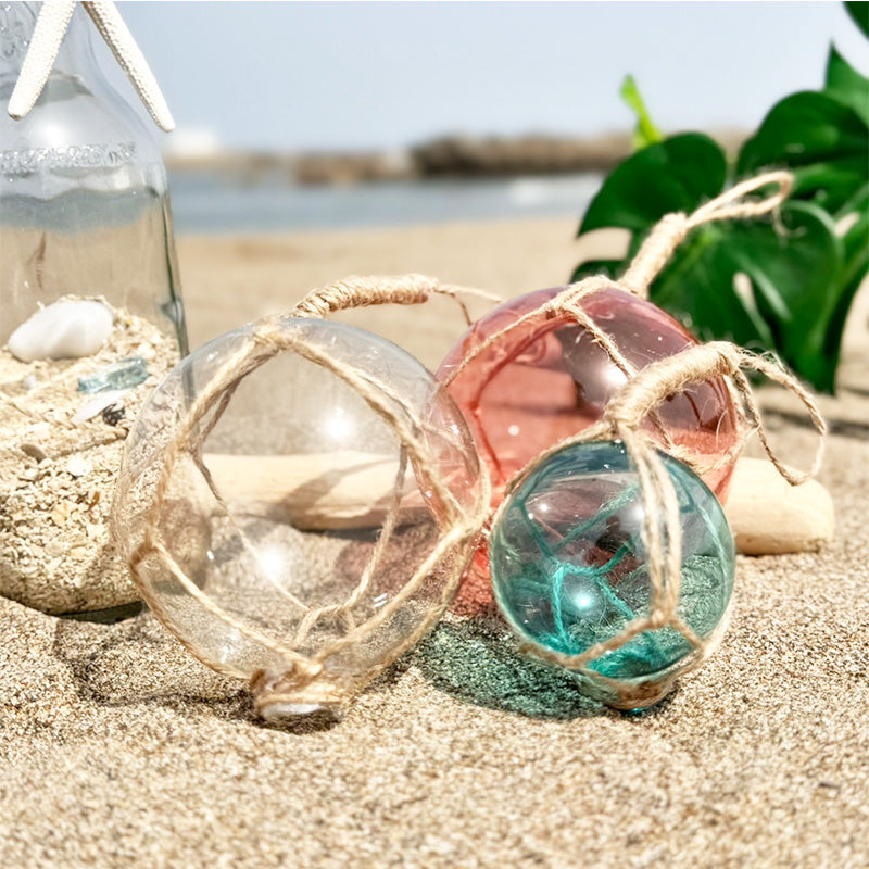 Glass marine ball　PINK