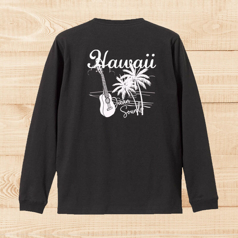 LONG SLEEVE SHIRT UKULELE BLACK