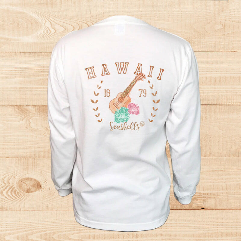 LONG SLEEVE SHIRT UKULELE1879 WHITE.