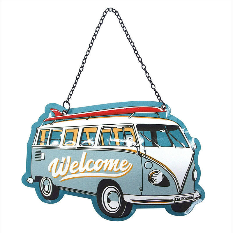 EMBOSS WELCOME PLATE SURF WAGEN.