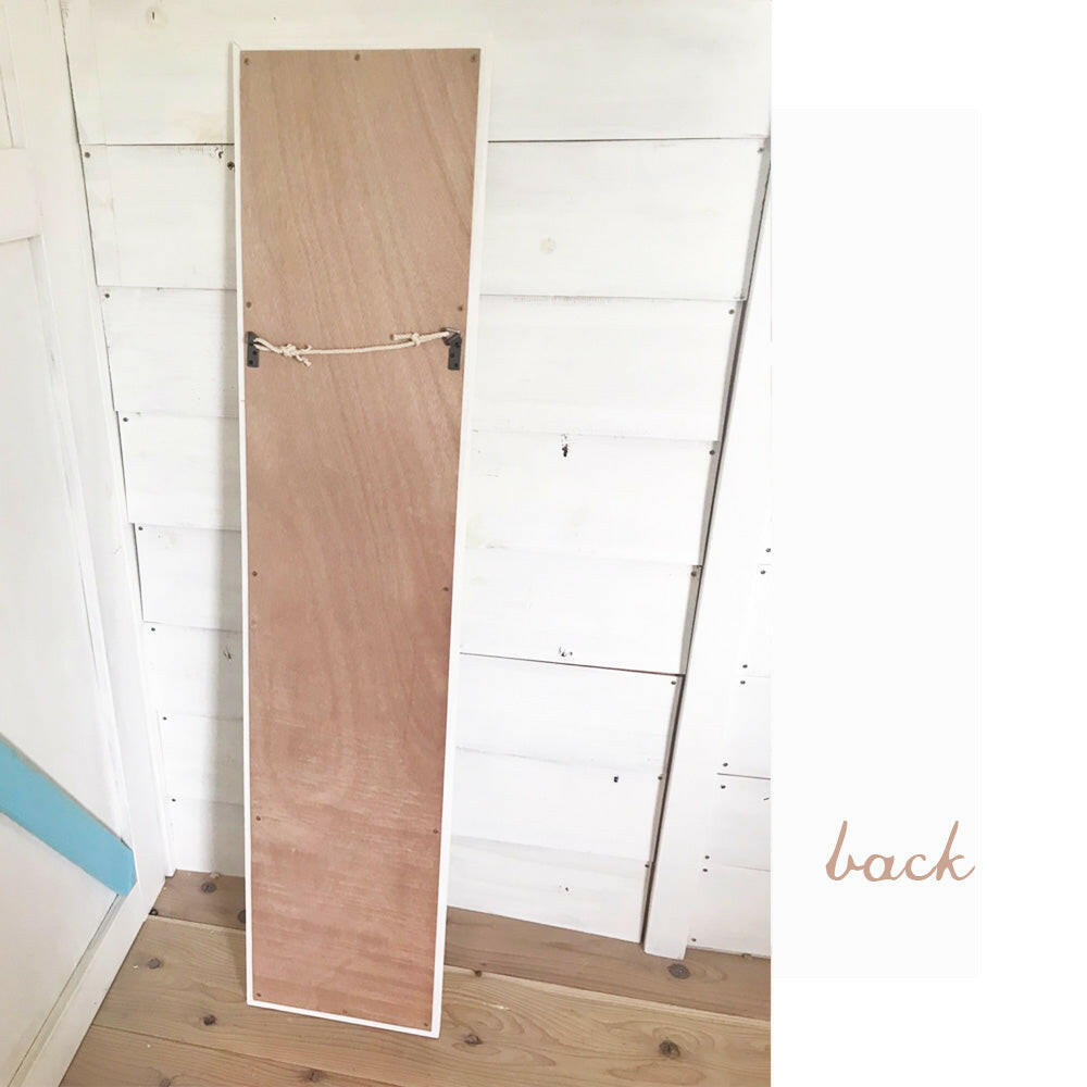 全身ミラー 木製ハワイアンミラー