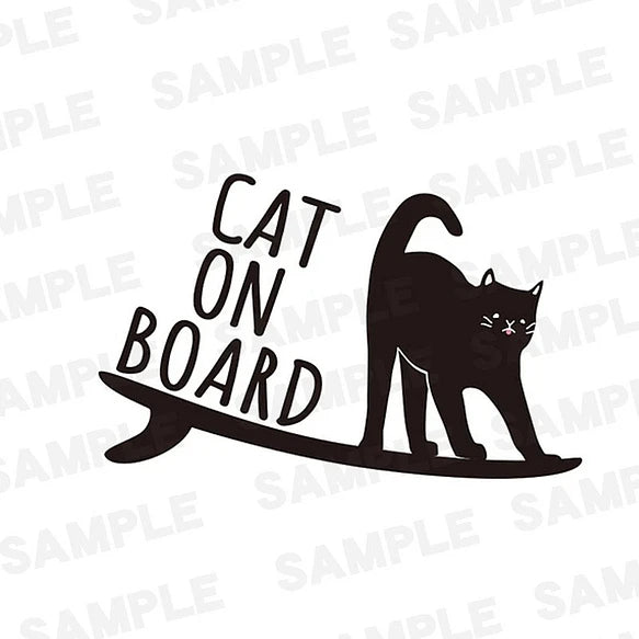 ハワイアンデザインTシャツ SURF CAT ユニセックスサイズ