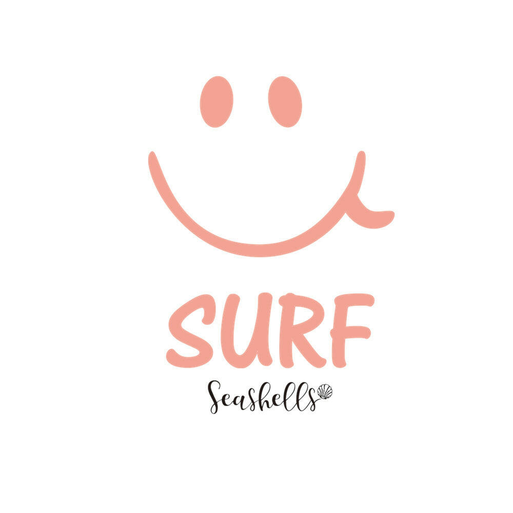 ハワイアンデザインTシャツ smileSURF ORANGE ユニセックスサイズ