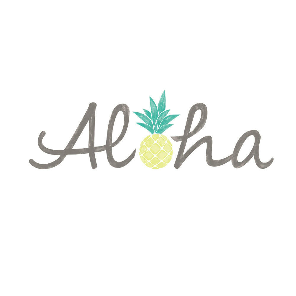 ハワイアンデザインTシャツ alPINEha GRY ユニセックスサイズ