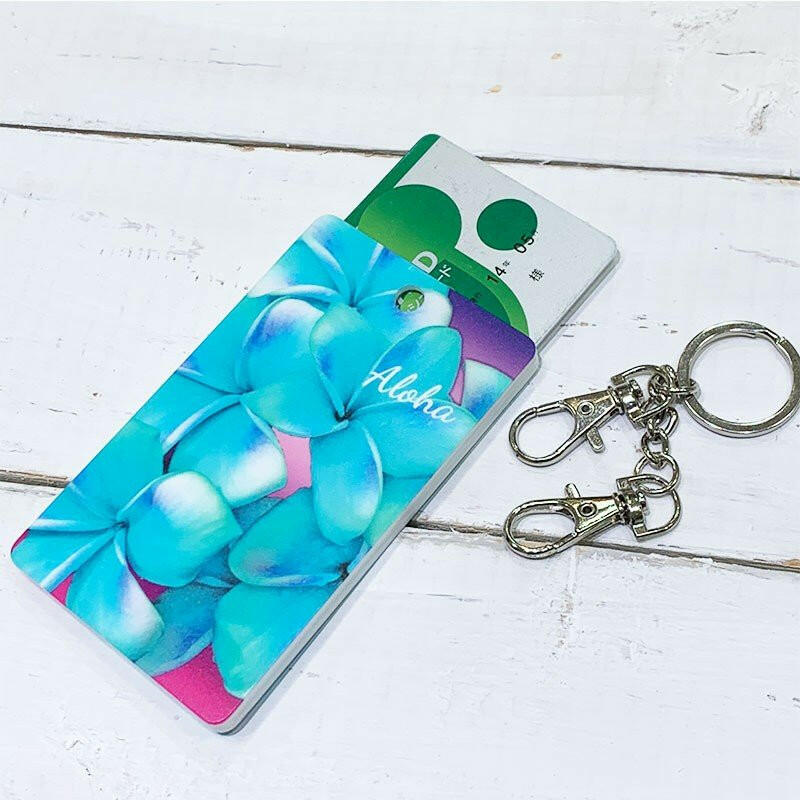 ハードパスケース PLUMERIA BLUE.