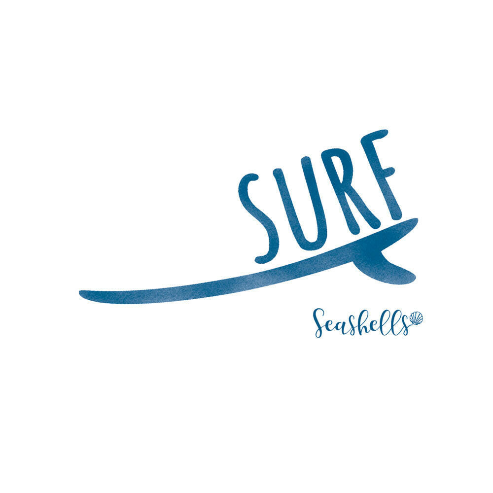 ハワイアンデザインTシャツ SURFBOARD ROGO NAVY ユニセックスサイズ