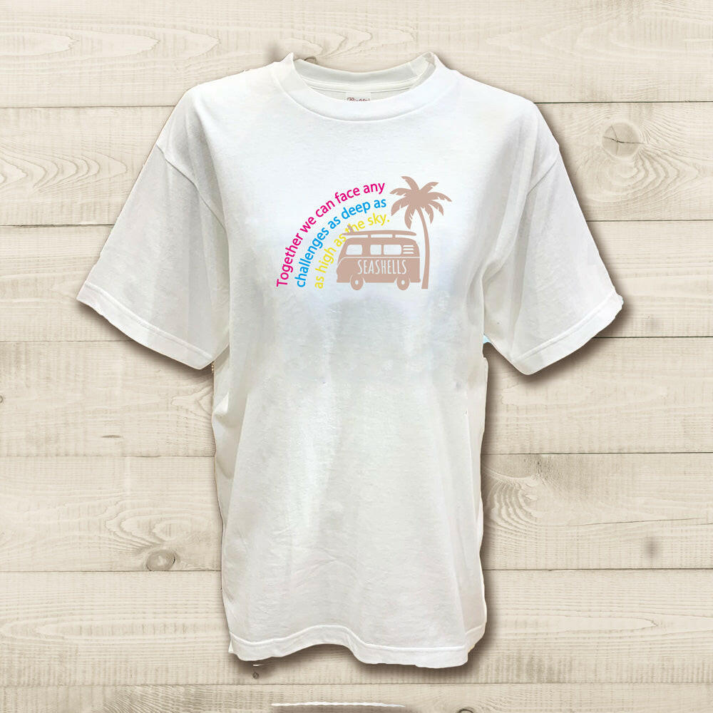 ハワイアンデザインTシャツ WAGEN BUS SB LTBR ユニセックスサイズ