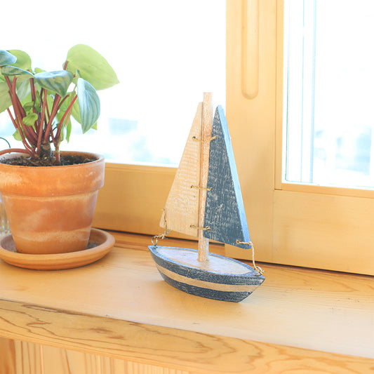 WOOD YACHT STAND  S