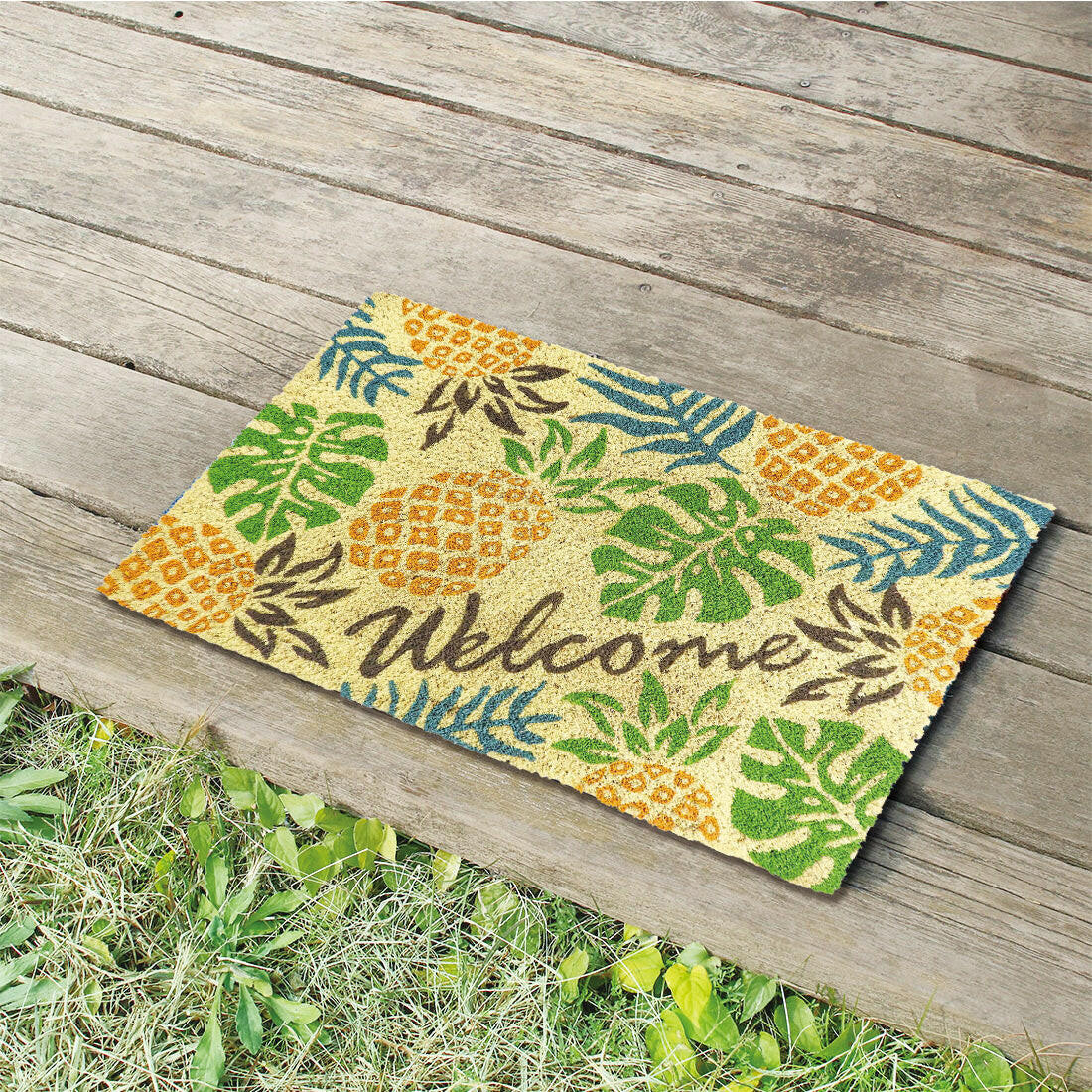 COCONUTS MAT　WELCOME PINEAPPLE